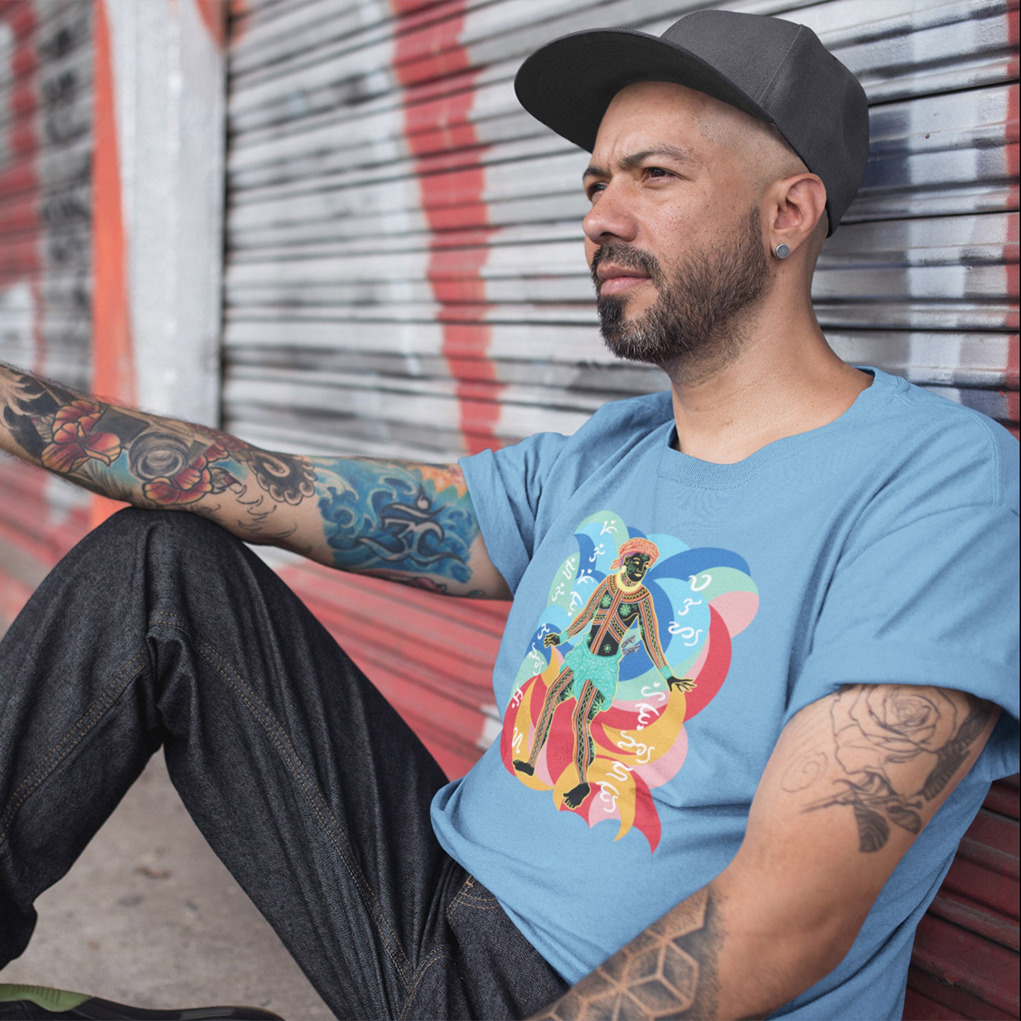 Visayan Pintados - Badlit Script Unisex Tee