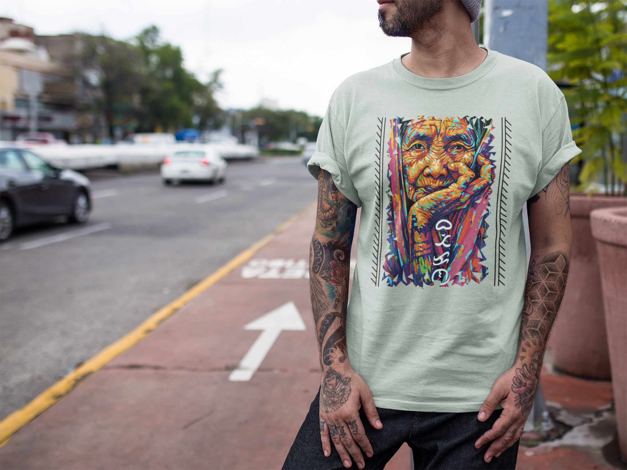 Apo Whang-Od/Batikan Baybayin Unisex Tee