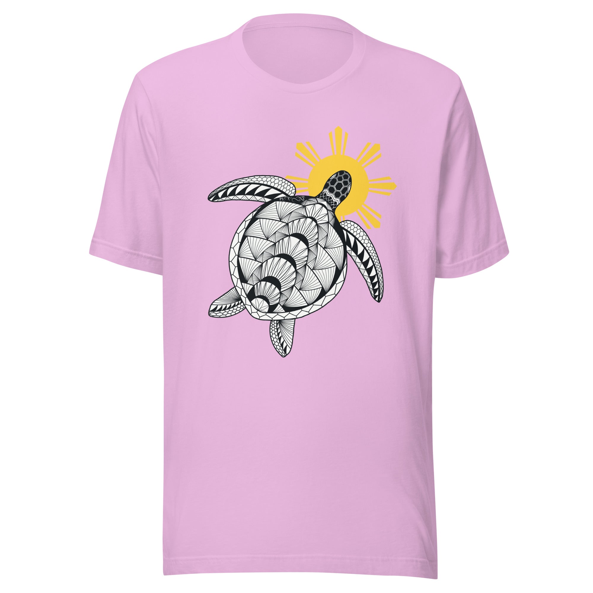 Tribal Art Turtle Unisex t-shirt