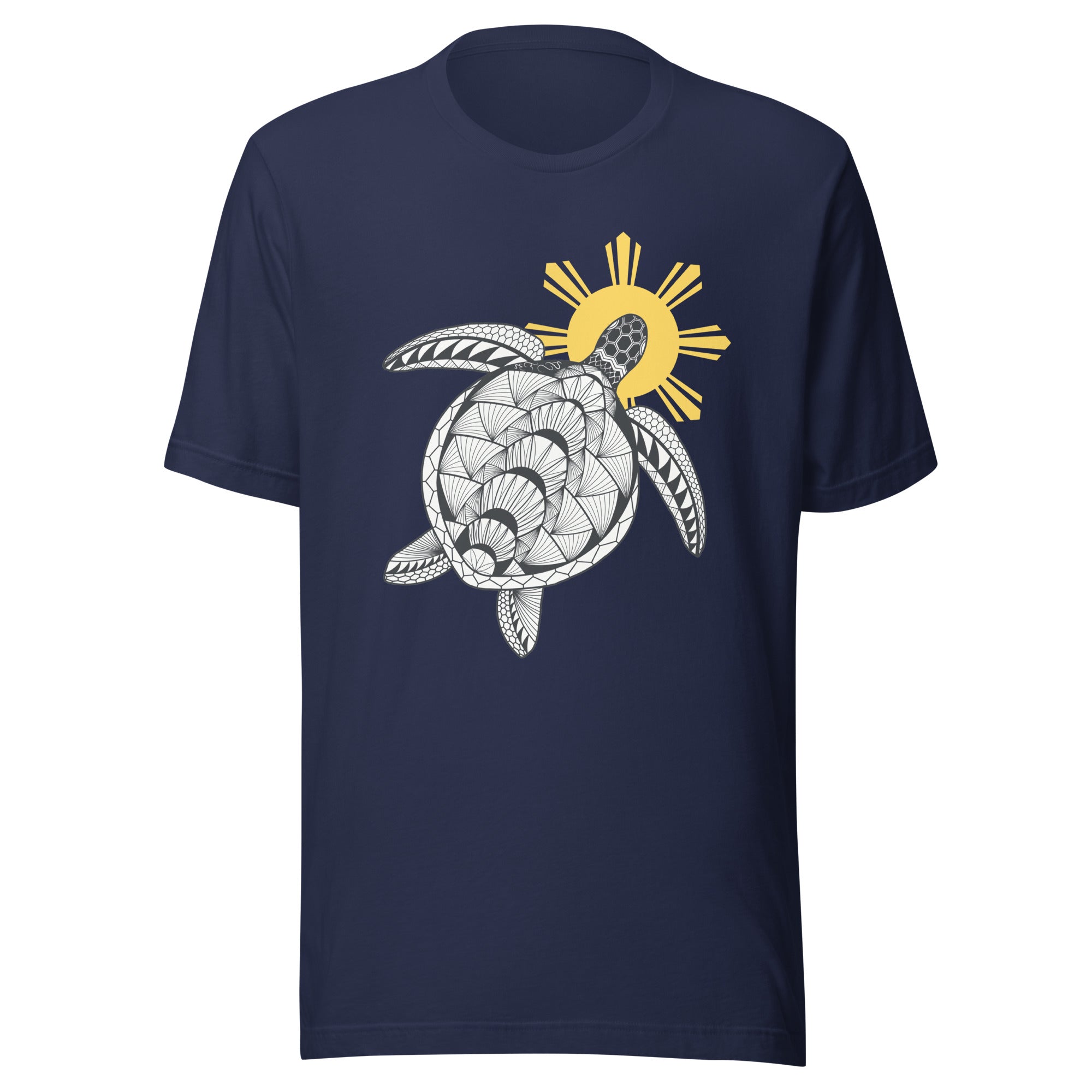 Tribal Art Turtle Unisex t-shirt